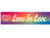 Personalised Love is Love Pride Banner