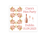 Personalised Floral Rose Gold Bottle Labels (6 Pack)