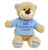 Personalised Boys Christening Teddy (Small)
