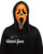 Fluorescent Ghost Face Mask Orange | Fluorescent Horror Ghost Mask