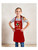 Personalised Red Cookie Tester Apron | Christmas Aprons