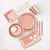 Rose Gold Party Plates