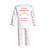 Personalised Star Blonde Communion Girl Pyjamas