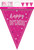 Pink Glitz Happy Birthday Bunting