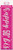 50th Pink Glitz Birthday Banner