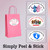 Personalised Moana Oval Bag Label Instructions