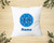 Blue Dots Age 18 Cushion
