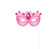 Princess Photo Booth Props (10 Pack) Masquerade Mask Photo Prop