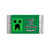 Personalised Minecraft Creeper Chocolate Bars