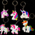 Unicorn Keyrings (12 Pack)