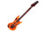 95cm Inflatable Guitar Orange