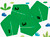 Dinosaur Party Game Stickers