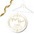 Personalised Gold Maid Of Honour Hanger