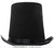 Black Felt Top Hat Front