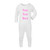 Personalised Pink Your Text Here Baby Romper