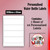 Personalised Toy Story Water Bottle Labels Size Guide