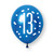 Blue Glitz 13th Balloons