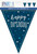 Blue Glitz Birthday Bunting