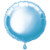 Blue Round Foil Balloon