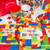 Multicolour Building Blocks Birthday Theme Ideas