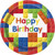 Building Blocks Plates | Eco-Friendly Paper Plates - 23 cm - Building Blocks Birthday Party - 8 Count