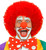 Red Clown Wig | Bright Red Clown Wig