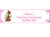 Personalised Communion Girl Banner