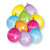 Assorted Colour Congrats Latex Balloons (22cm) Pack of 10 - Celebration Balloons, Perfect for Parties & Events