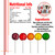 Personalised Preschool Grad Lollipops Nutritional Information
