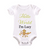 Personalised Girl Hello World Baby Vest