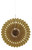 Gold Fan Decoration - 40cm | Gold Party Supplies & Decorations