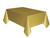 Gold Plastic Tablecover
