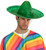 Green Sombrero - 48cm | Mexican theme Hats