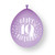 Purple Happy 10th Birthday Balloons