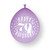 Purple Happy 70th Birthday Balloons