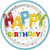 Happy Balloon Birthday Plates - Pack of 8