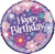 Happy Birthday Blossom Balloon