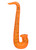 Orange Inflatable Saxophone