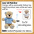 Personalised Embroidery Large Blue Christening Teddy Informational Guide