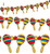 MARACAS GARLAND" 3 metres long