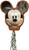 Disney Mickey Mouse-Shaped Multicolour Drum Pull Piñata