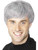 Modern Man Grey Wig | Mens Fancy Dress Wigs | Mens Halloween Wigs
