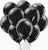 Phantom Black Premium Latex Balloons (30cm) Pack of 10 - Party Decorations for Celebrations and Events