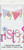 Pink Bunting Christening Tablecover | Re-Useable Plastic Pink Bunting Christening Tablecloth, 7ft x 4.5ft, 54" x 84"
