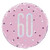 Pink Dot Glitz 60th Balloon