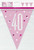 Pink Glitz 40th Bunting