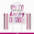 Pink Glitz Birthday Candle Set