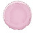 Pink Round Foil Balloon