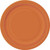 Pumpkin Orange Paper Plates (16 Pack)