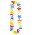 Rainbow Lei | Hawaiian Party Supplies | Summer Decorations